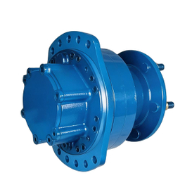 Blue hydraulic travel motor